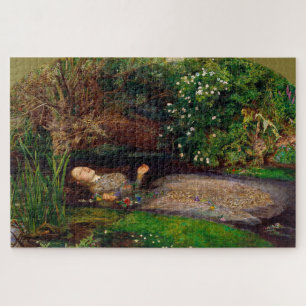 Ophelia, John Everett Millais Jigsaw Puzzle