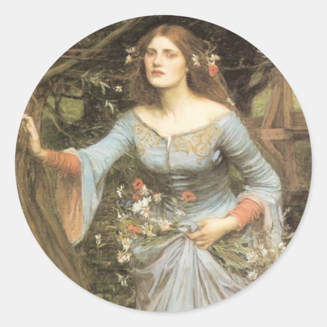 Ophelia Large Sticker (Front)