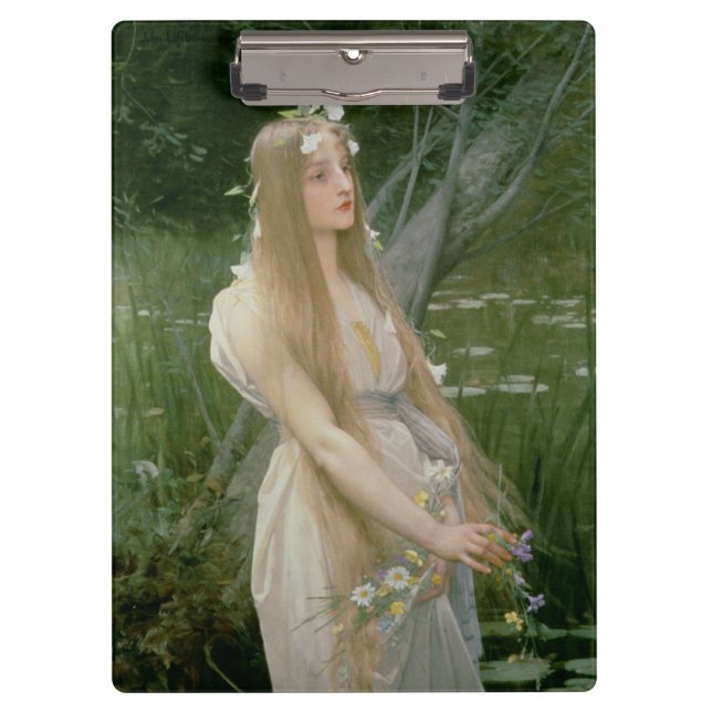 Ophelia (oil on canvas) clipboard (Front)
