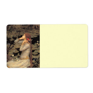 Ophelia with Streaming Red Hair