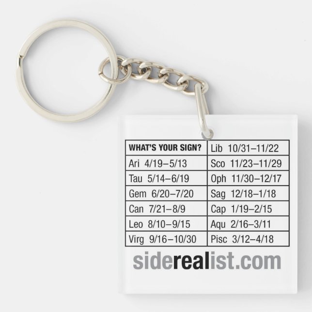 Ophiuchus Keychain (Front)