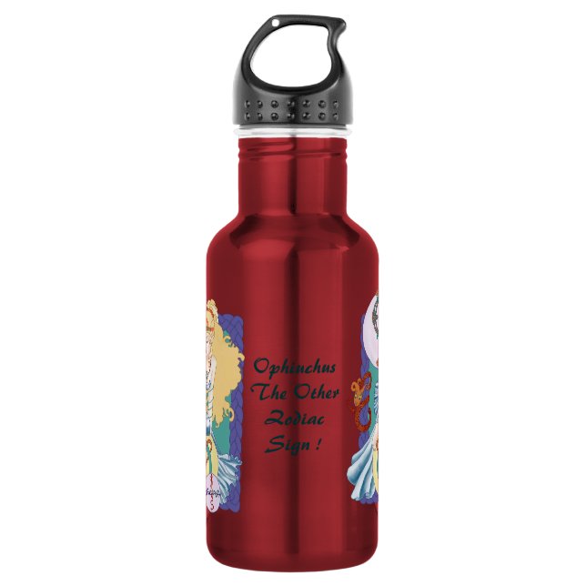 Ophiuchus The Other Zodiac Sign ! 532 Ml Water Bottle (Front)