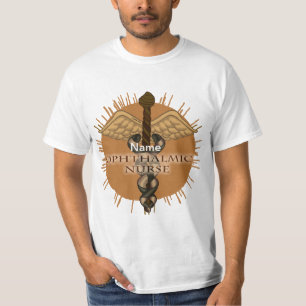 Ophthalmic Nurse Caduceus T-Shirt