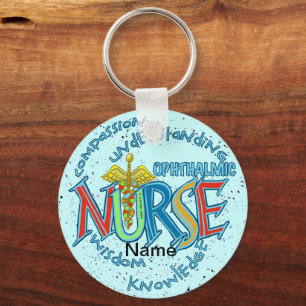 Ophthalmic Nurse Motto  keychain