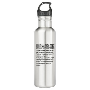 Ophthalmologist 710 ml water bottle