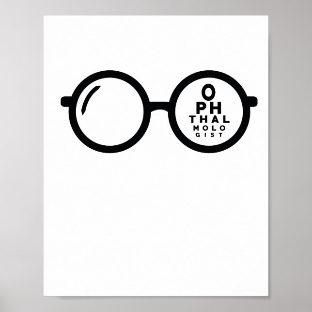 Ophthalmologist Eye Chart (Front)