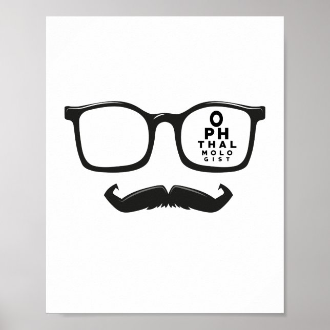 Ophthalmologist Eye Chart (Front)
