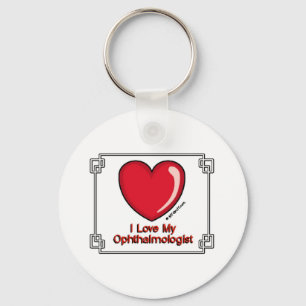 Ophthalmologist Key Ring