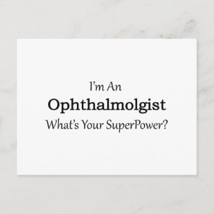 Ophthalmologist Postcard