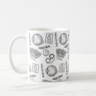 Ophthalmology Sketches Coffee Mug