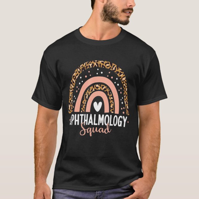 Ophthalmology Squad Optometry Students Ophthalmolo T-Shirt (Front)