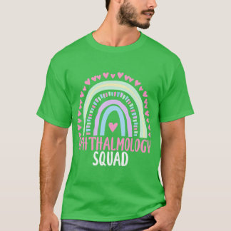 Ophthalmology Squad Party Matching Womens Apprecia T-Shirt