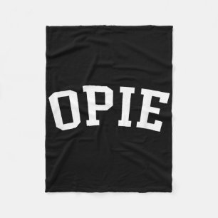 Opie _2 fleece blanket