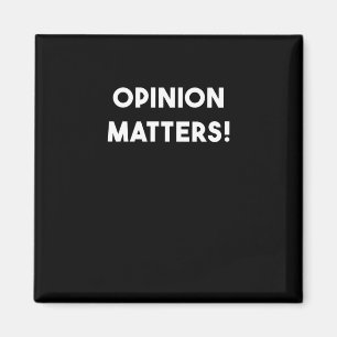 Opinion S Sticker  Magnet