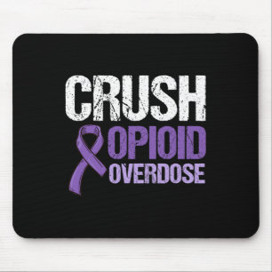 Opioid Overdose Awareness Warrior Survivor 11 Mouse Mat