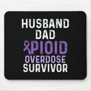 Opioid Overdose Awareness Warrior Survivor 16 Mouse Mat
