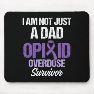 Opioid Overdose Awareness Warrior Survivor 2 Mouse Mat