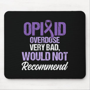 Opioid Overdose Awareness Warrior Survivor 32 Mouse Mat