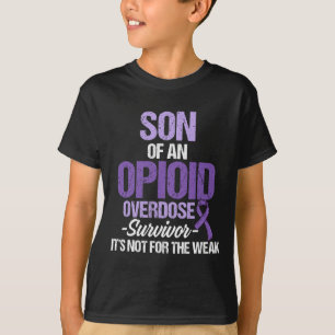 Opioid Overdose Awareness Warrior Survivor 37 T-Shirt