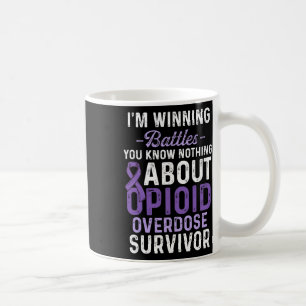 Opioid Overdose Awareness Warrior Survivor 43  Coffee Mug