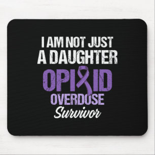 Opioid Overdose Awareness Warrior Survivor 48 Mouse Mat