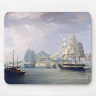 Opium Clipper Ships 1824 Mouse Mat
