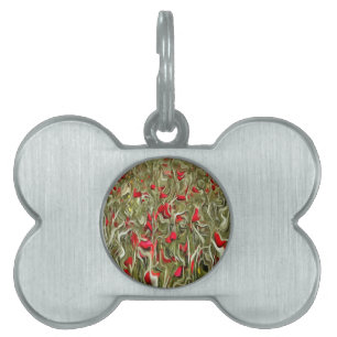 Opium Of The Masses Surrealistic Art Pet Tag