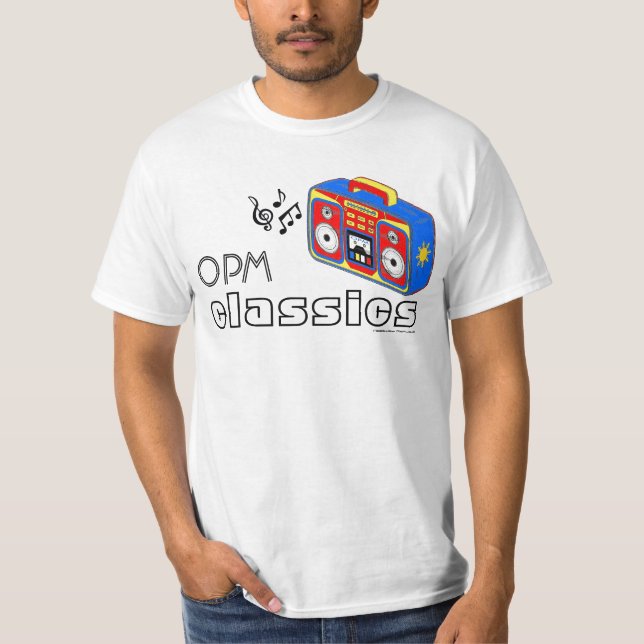 OPM classics (Original Pilipino Music) T-Shirt (Front)