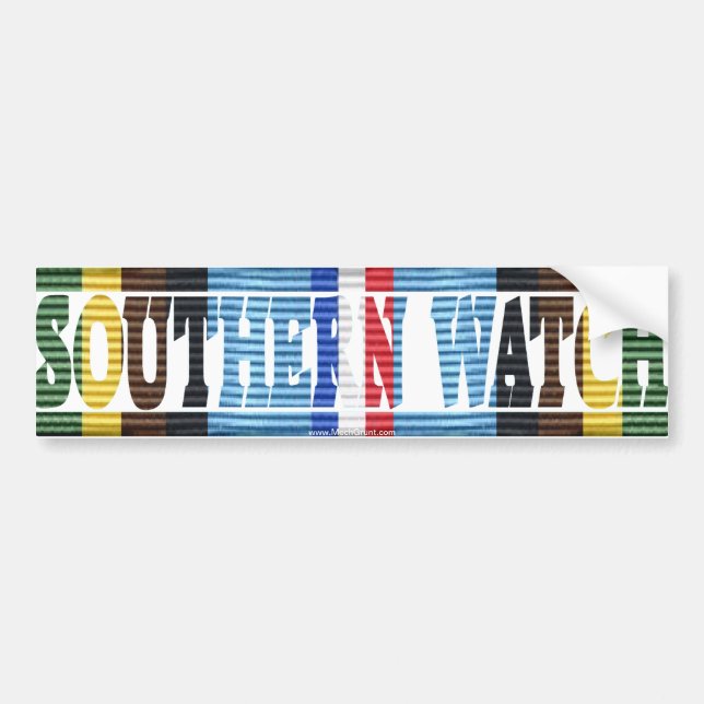 Opn. Southern Watch Kuwait-Saudi Arabia Sticker (Front)