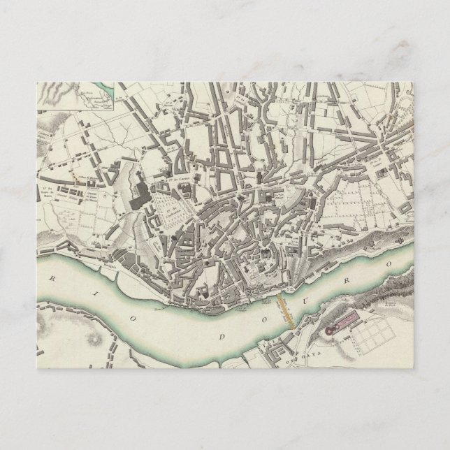 Oporto Porto Postcard (Front)