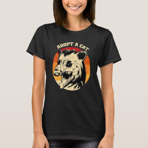 Opossum Adopt A Cat T-Shirt