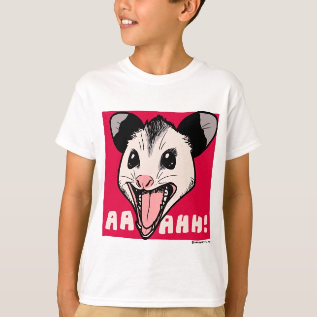 Opossum "AHHH" T-Shirt (Front)