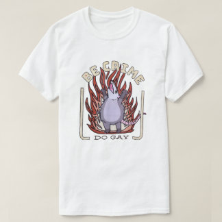 Opossum Anarchy - Be Crime, Do Gay T-Shirt