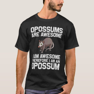 Opossum For Men Women Awesome Possum Support Anima T-Shirt