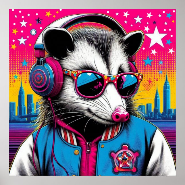 OPOSSUM IN THE BIG CITY-4 POSTER (Front)