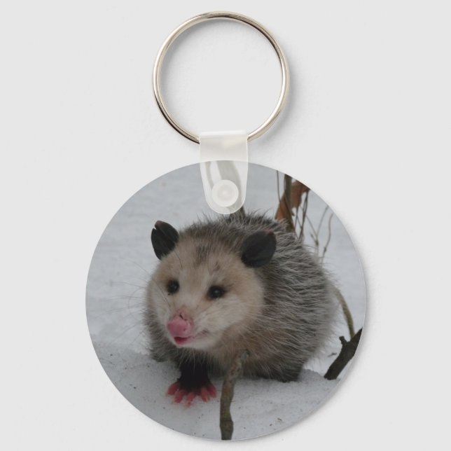 Opossum Key Ring (Front)