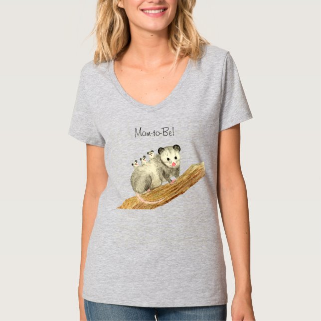 Opossum Mum T-Shirt (Front)