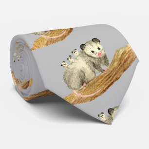 Opossum Mum Tie