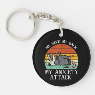 Opossum My Neck Back Anxiety Attack Possum Song Wo Key Ring