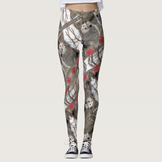 Opossum Nature Leggings (Front)