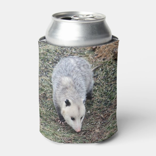 Opossum Photo Can Cooler (Can Front)