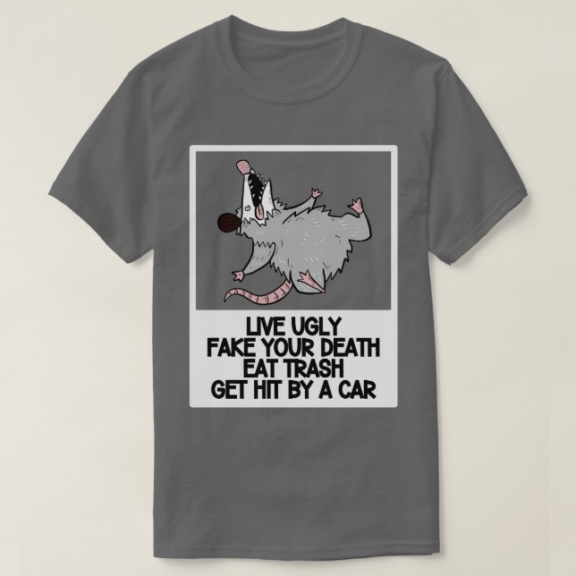 Opossum Quotes 20 T-Shirt (Design Front)
