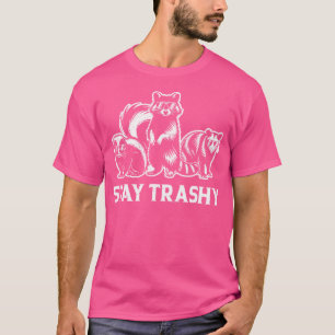 Opossum Racoon Stay Trashy Trash Squad Skunk T-Shirt