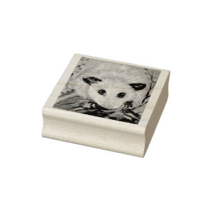 OPOSSUM RUBBER STAMP