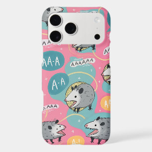 Opossum Screm Phone Case – Cute Pastel Meme Animal