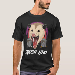 Opossum Trash Life Possum Trash Cat Marsupial T-Shirt