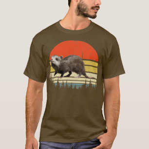 Opossum Vintage Retro Style Possum T-Shirt