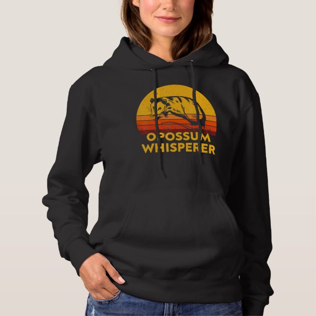 Opossum Whisperer Hoodie (Front)
