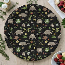 Opossum Woodland Animal Birthday Party Paper Plate