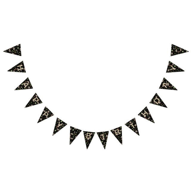 Opossums in a Berry Field in Black Bunting (All)